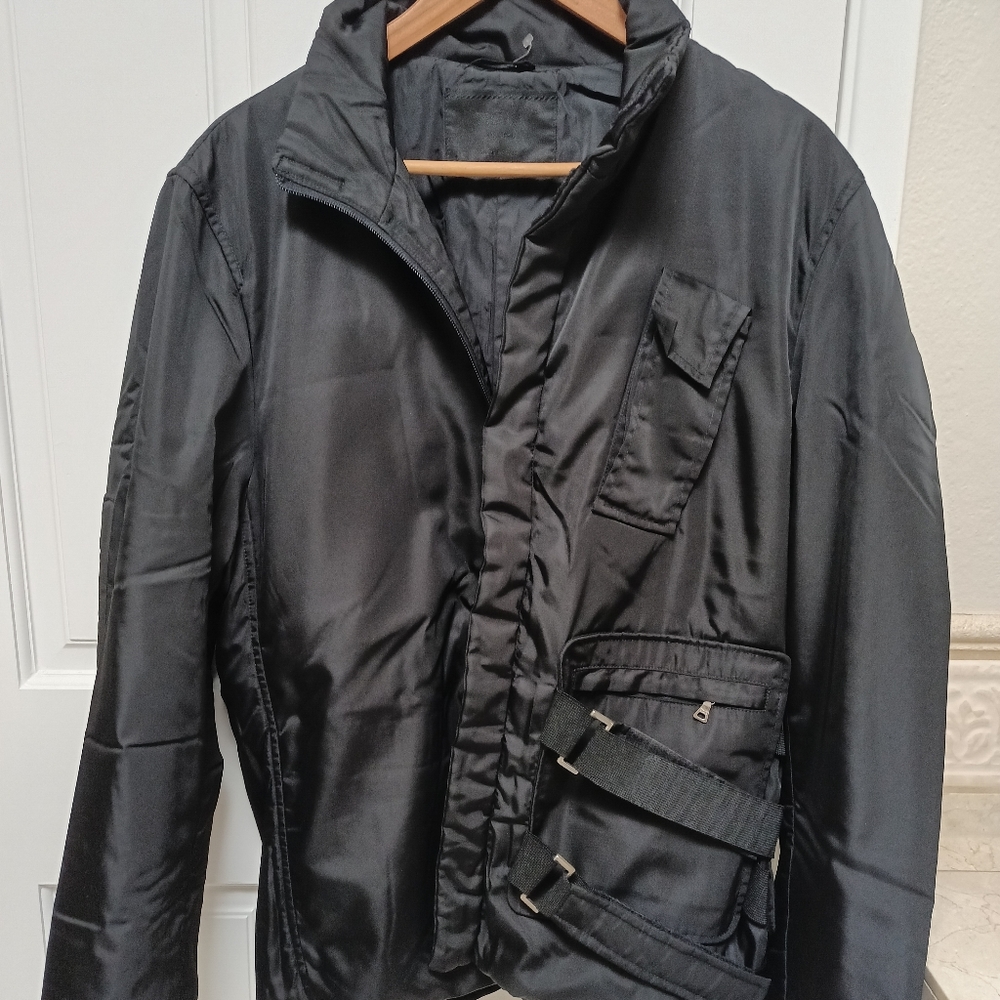 Prada black jacket medium